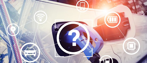 Illustration zu Fragen rund ums E-Auto