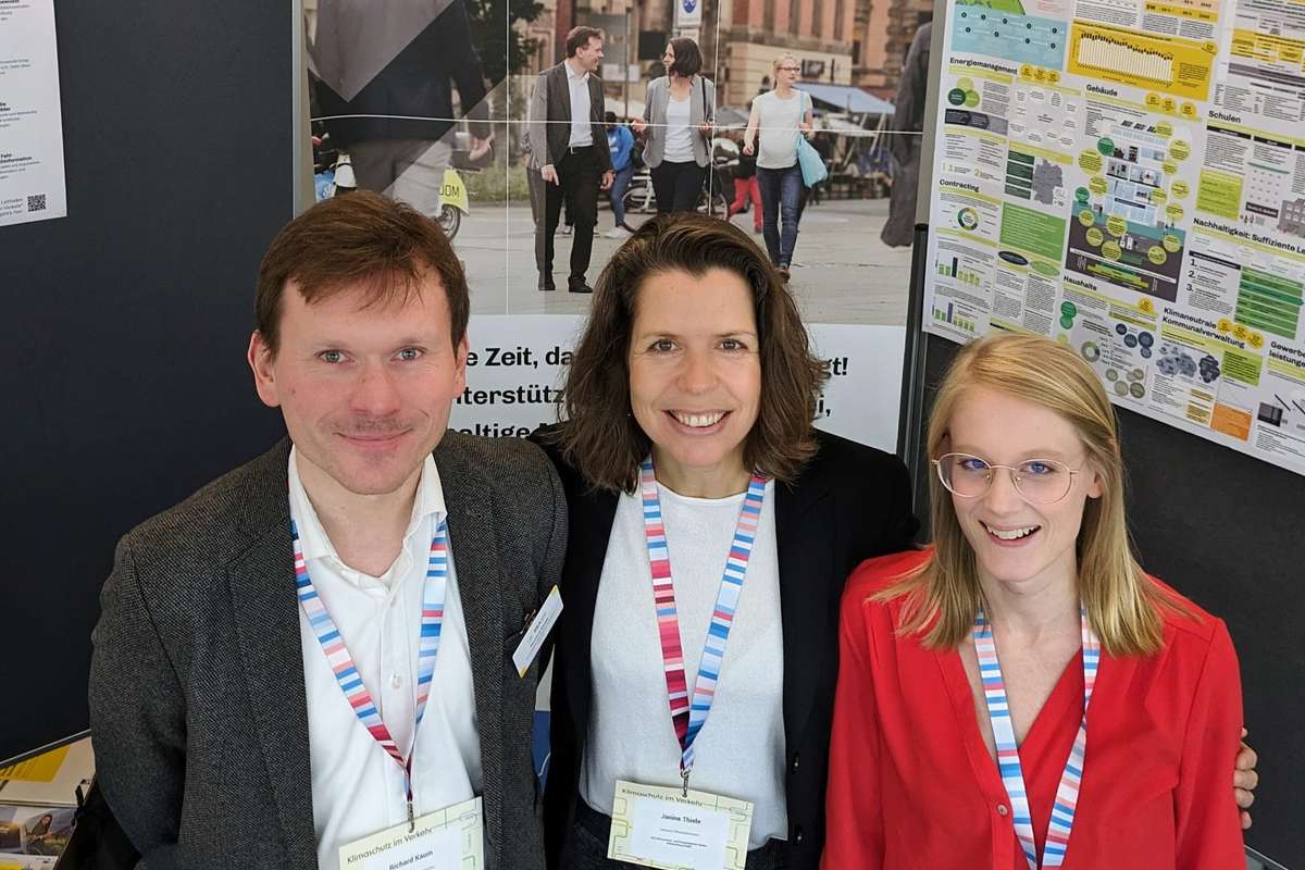 Stand der KEA-BW beim Kongress Klimaschutz im Verkehr