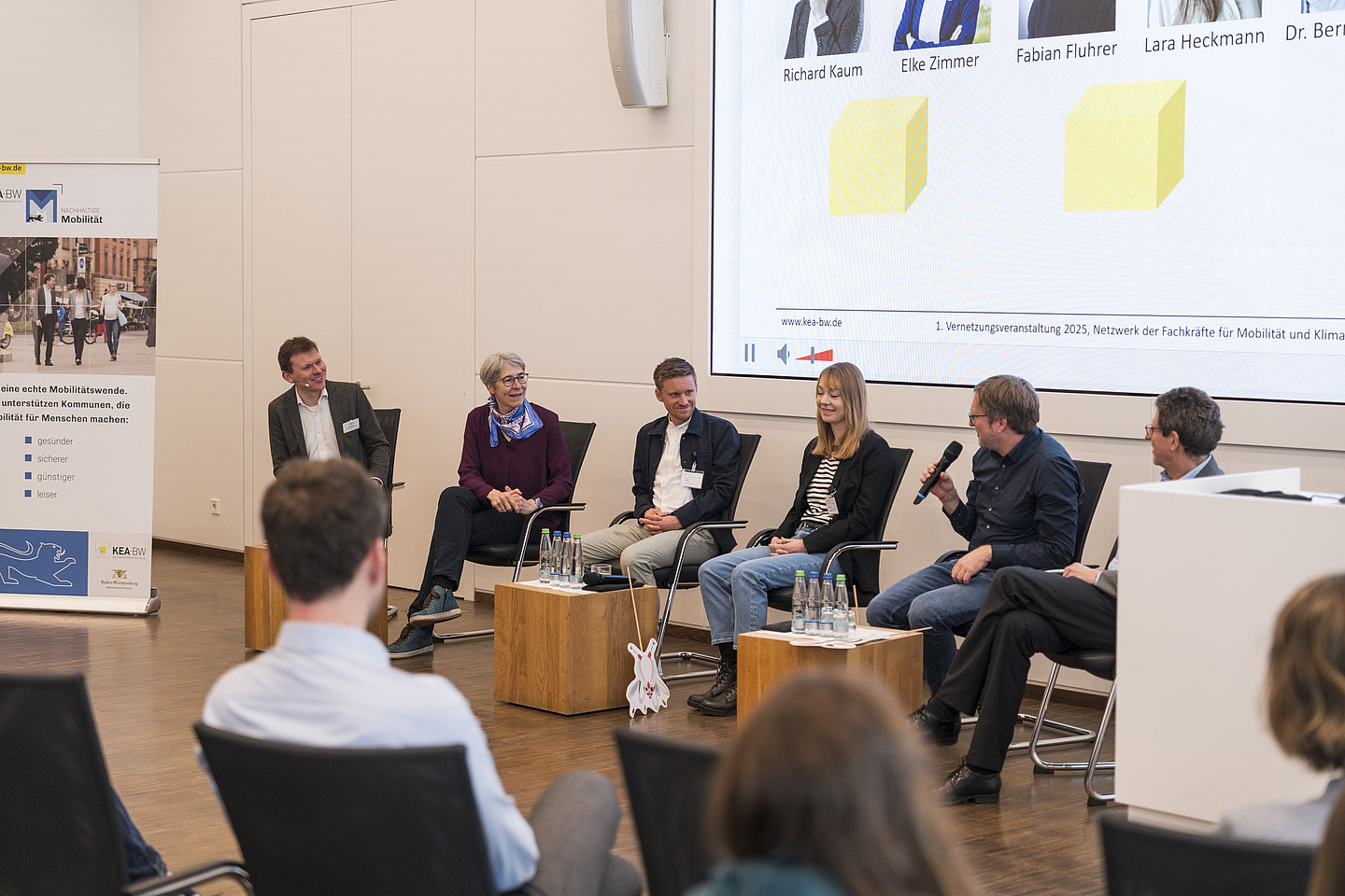 Diskussionsrunde bei Vernetzungsveranstaltung 2025