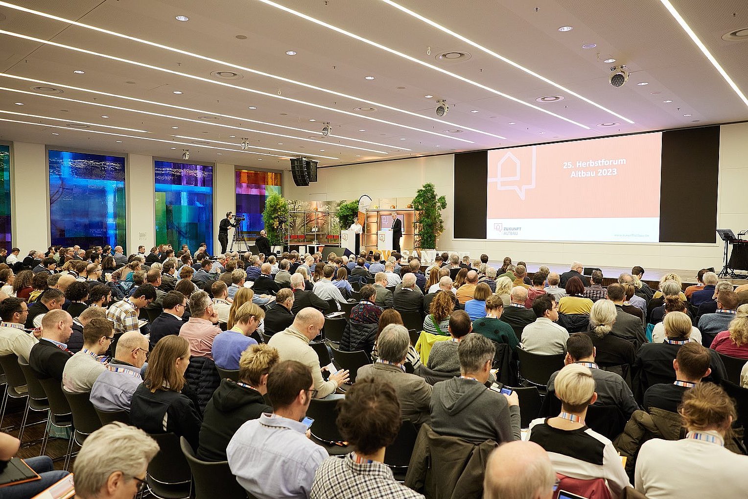 Zuschauerraum des Herbstforums
