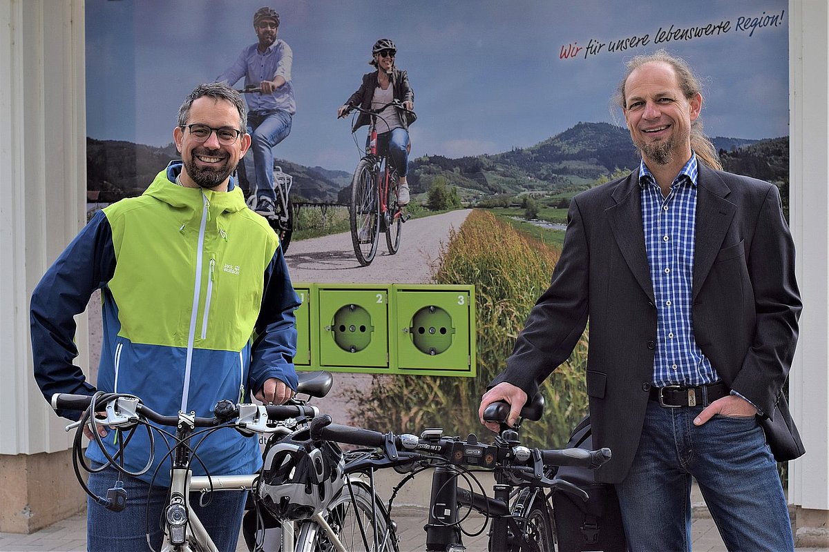 Stephan Hielscher und Christian Jakob, die Gründer der Initiative Oberkirch mobil 