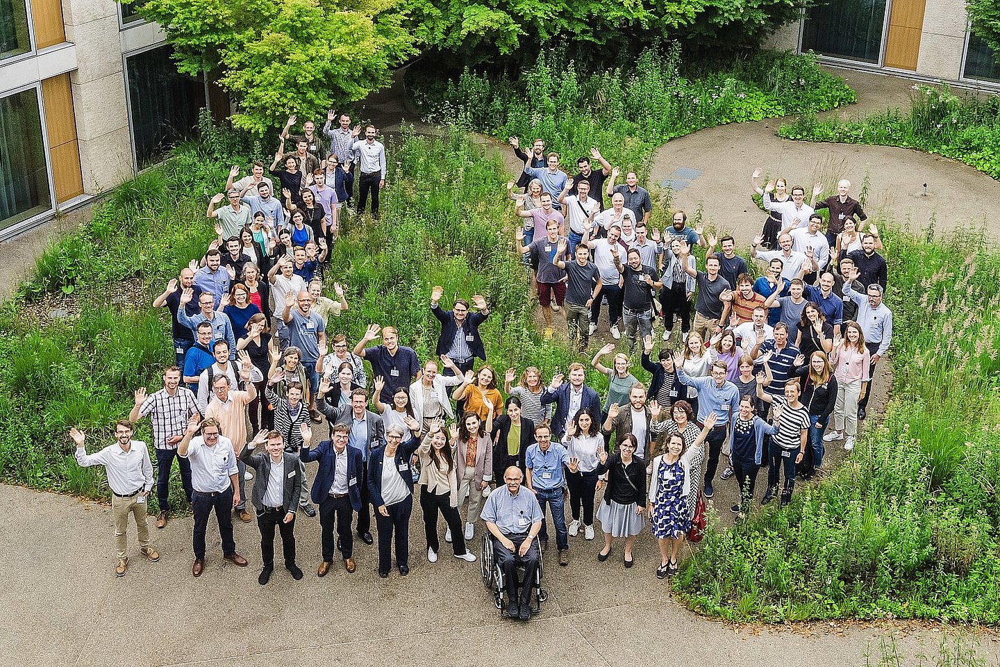 Gruppenfoto Stellennetzwerk Nachhaltige Mobilität Baden-Württemberg