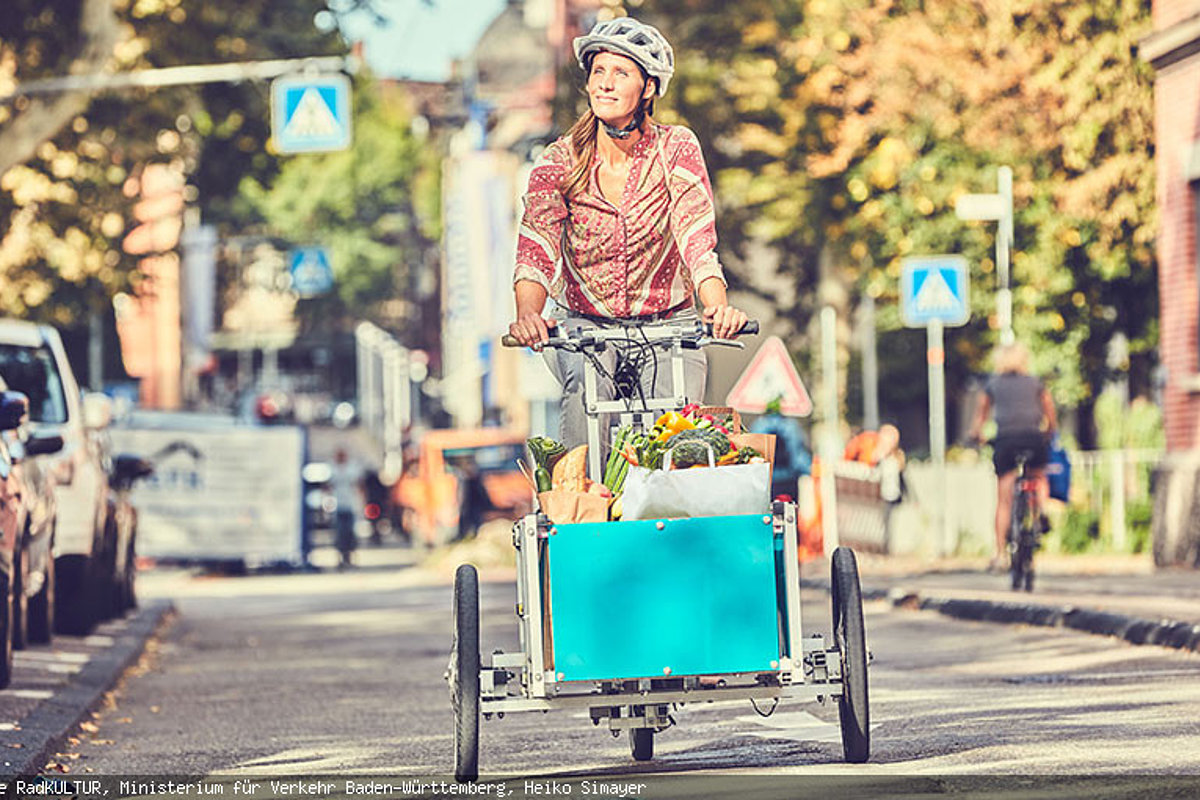 Herbstliches Kleinstadtmotiv