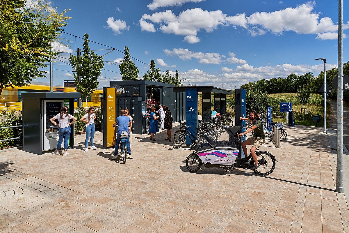 Mobilitätspunkt der Stadt Leinfelden-Echterdingen