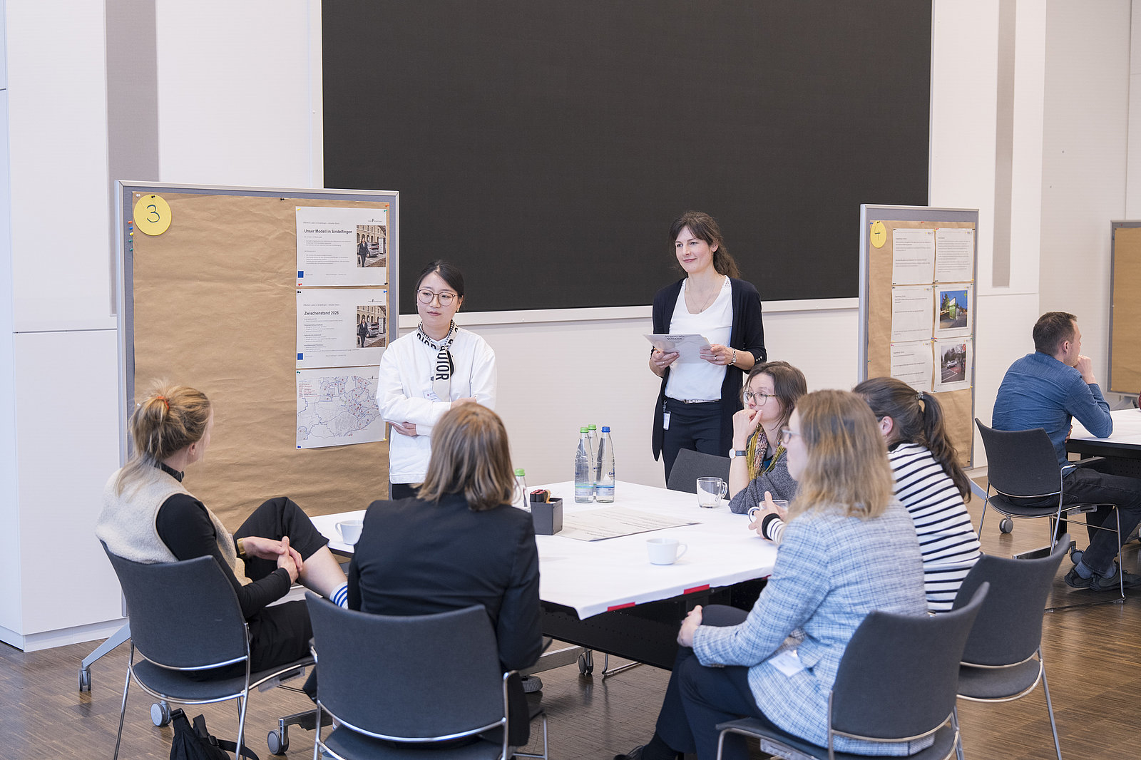 Teilnehmende im World Café bei der 1. Vernetzungsveranstaltung 2026