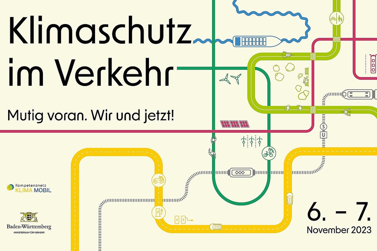 Logo Kongress Klimaschutz im Verkehr 2023