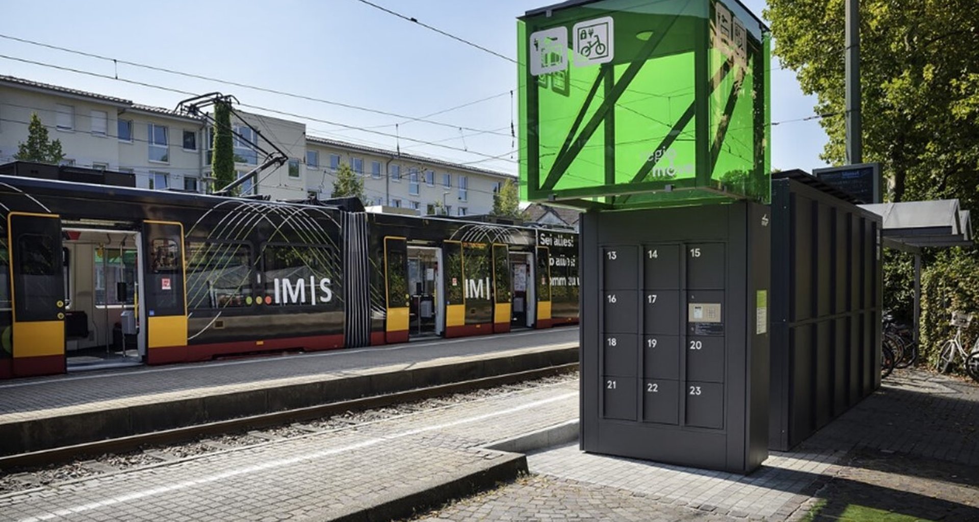 Regiomove-Port in Ettlingen