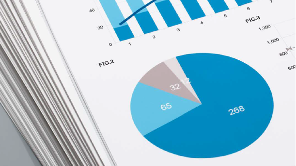 Beispielgrafik mit Tabelle und Diagramm